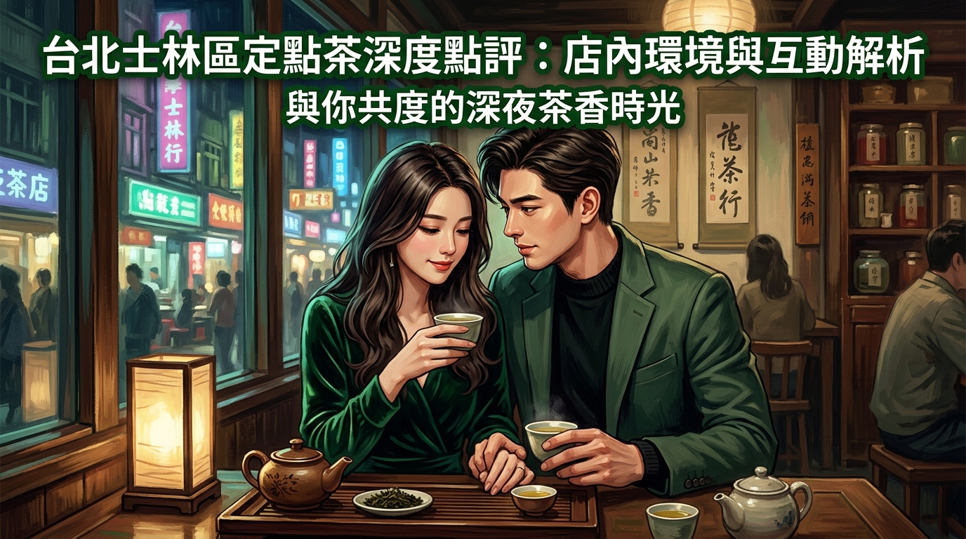 台北士林區定點茶深度點評：店內環境與互動解析