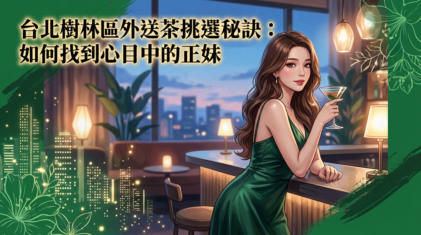 台北樹林區外送茶挑選秘訣：如何找到心目中的正妹