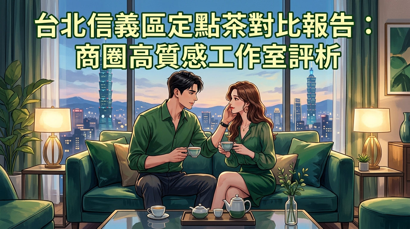 台北信義區定點茶對比報告：商圈高質感工作室評析