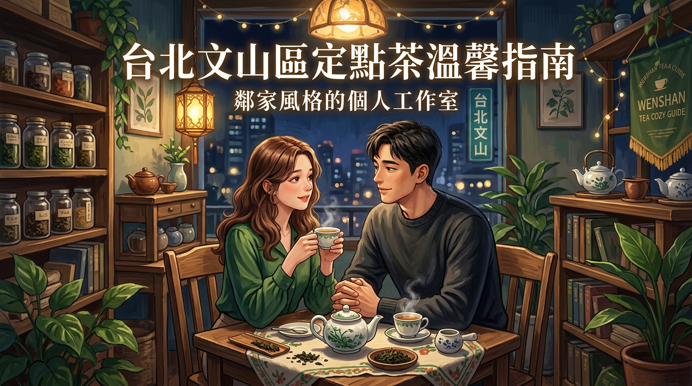 台北文山區定點茶溫馨指南：鄰家風格的個人工作室
