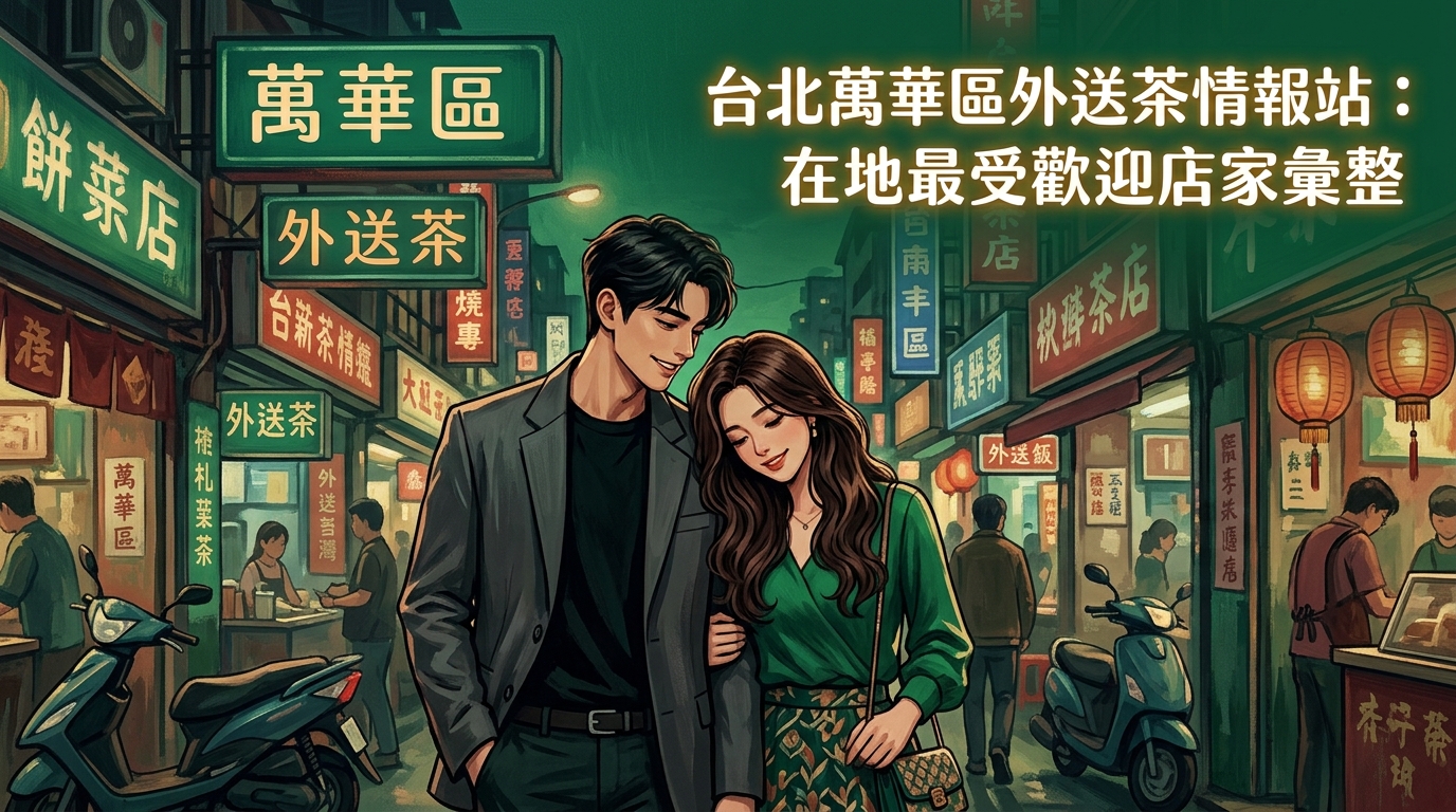 台北萬華區外送茶情報站：在地最受歡迎店家彙整