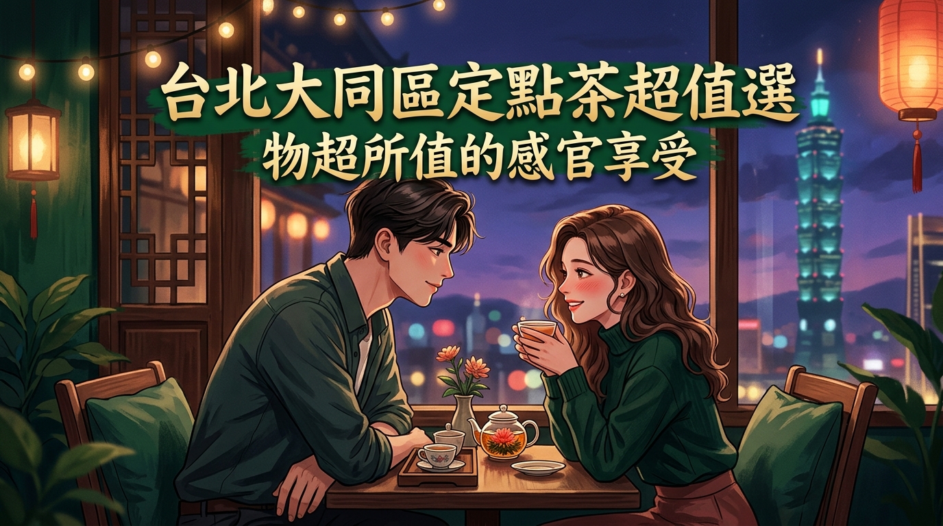 台北大同區定點茶超值選：物超所值的感官享受