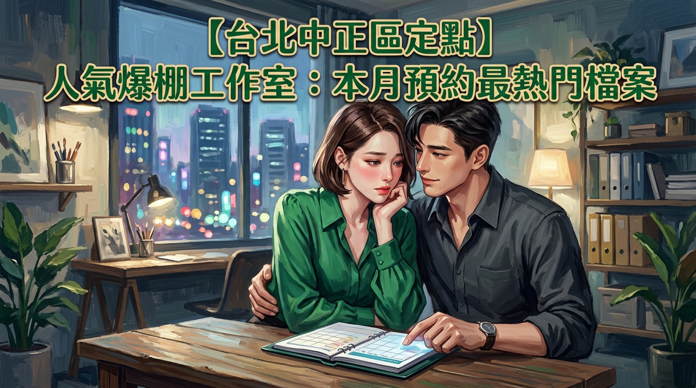 【台北中正區定點】人氣爆棚工作室：本月預約最熱門檔案