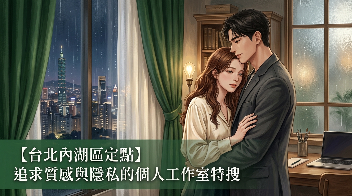 【台北內湖區定點】追求質感與隱私的個人工作室特搜