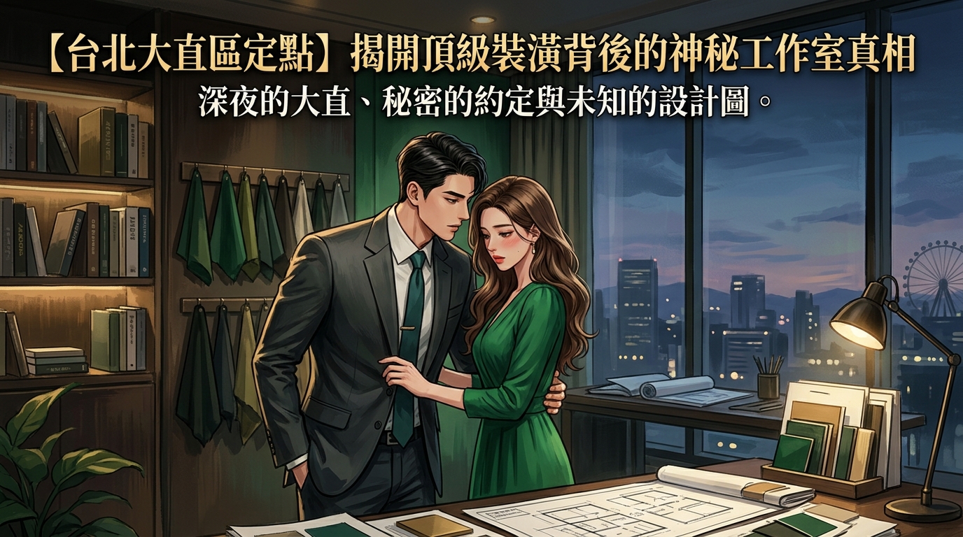 【台北大直區定點】揭開頂級裝潢背後的神祕工作室真相