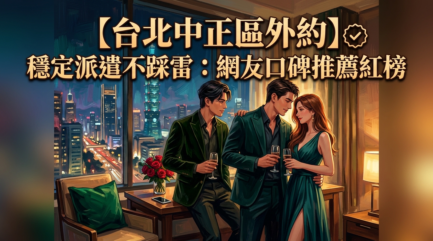 【台北中正區外約】穩定派遣不踩雷：網友口碑推薦紅榜