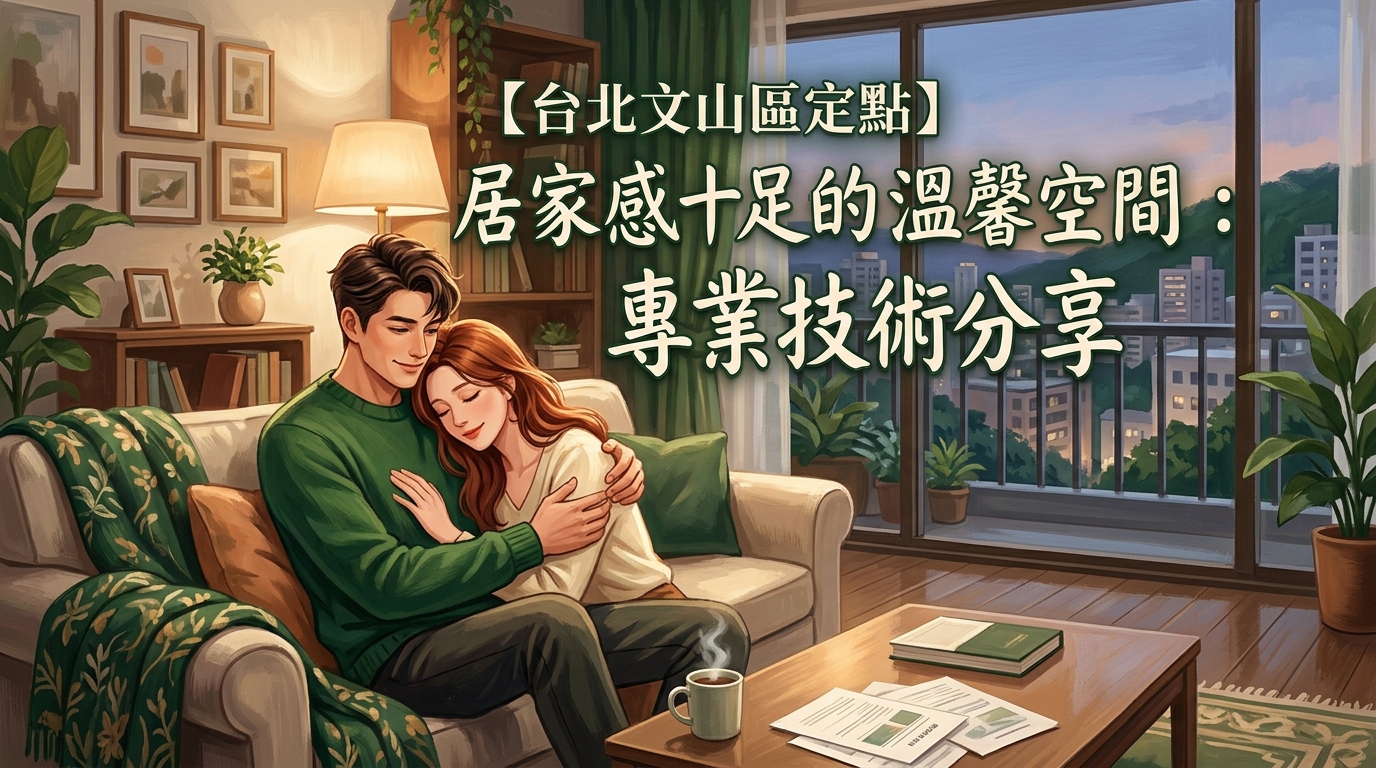 【台北文山區定點】居家感十足的溫馨空間：專業技術分享