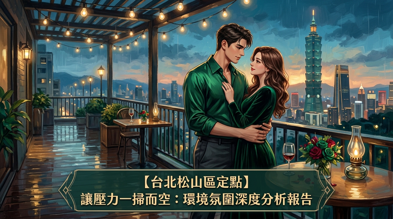 【台北松山區定點】讓壓力一掃而空：環境氛圍深度分析報告