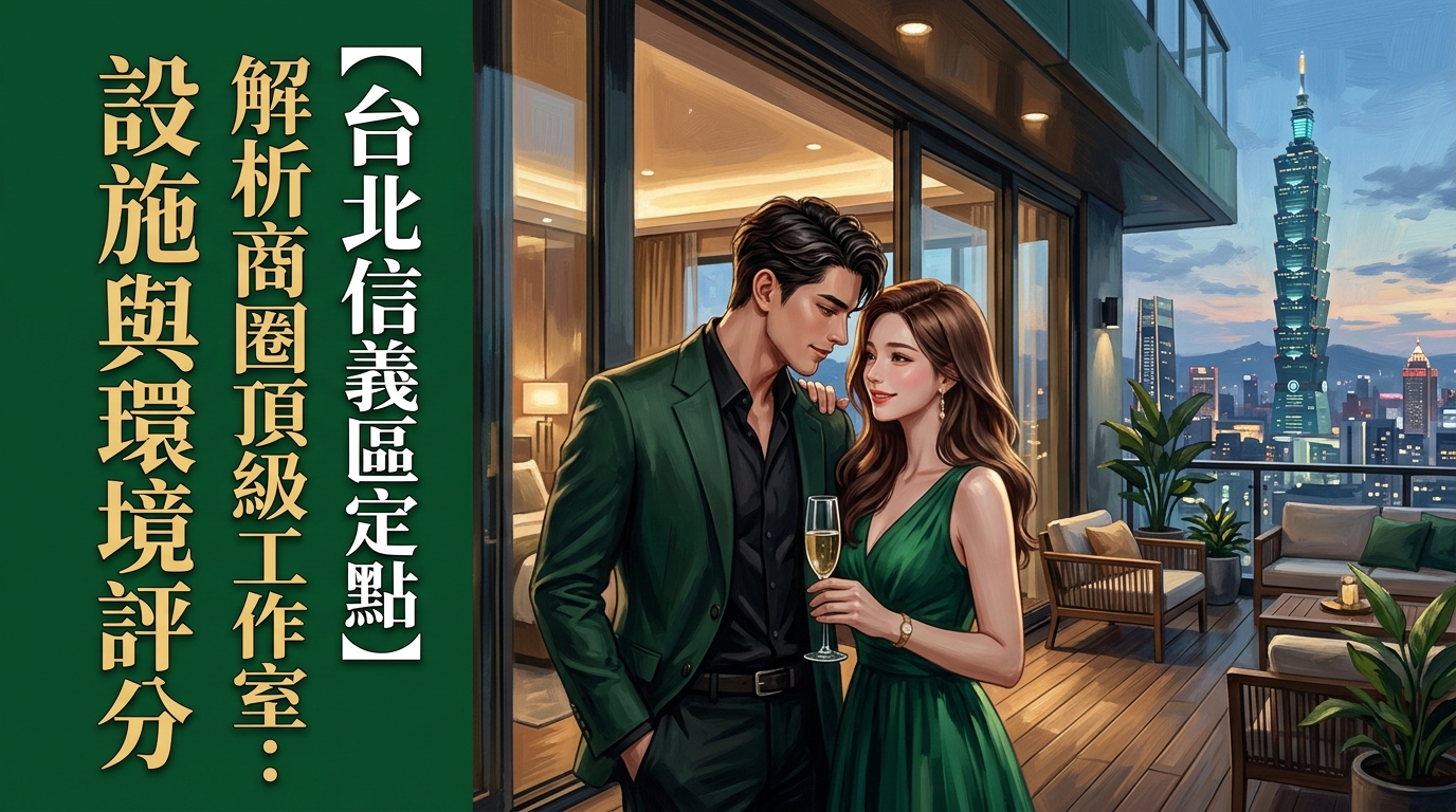 【台北信義區定點】解析商圈頂級工作室：設施與環境評分