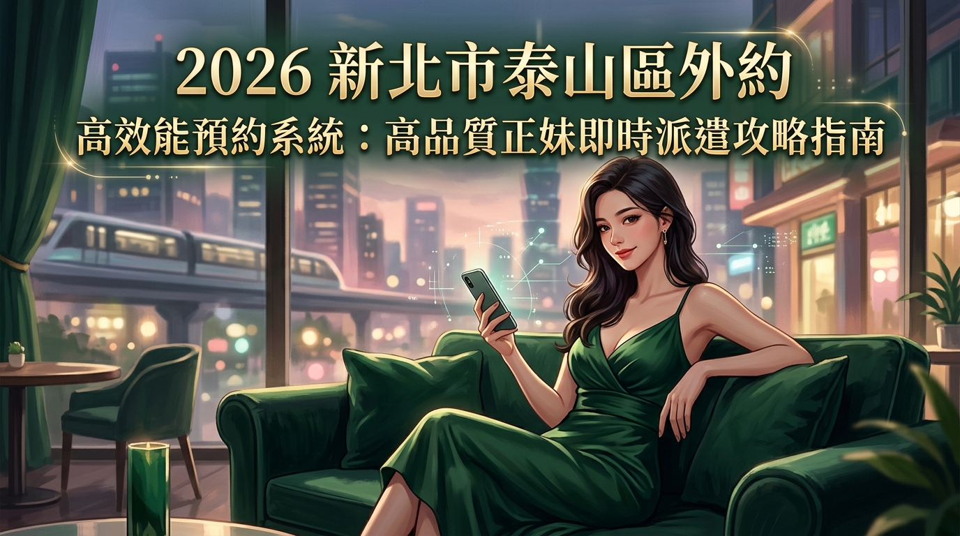 2026新北市泰山區外約｜高效能預約系統：高品質正妹即時派遣攻略指南