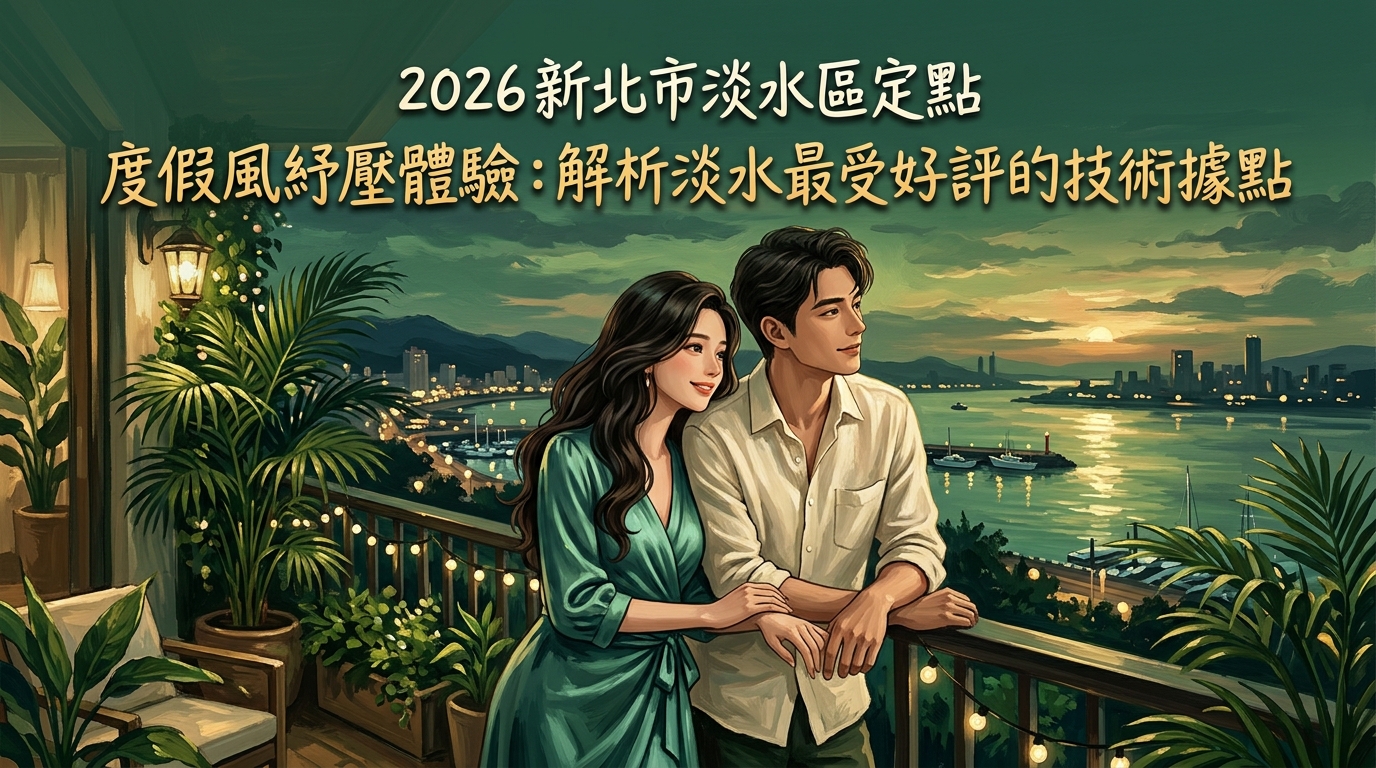 2026新北市淡水區定點｜度假風紓壓體驗：解析淡水最受好評的技術據點
