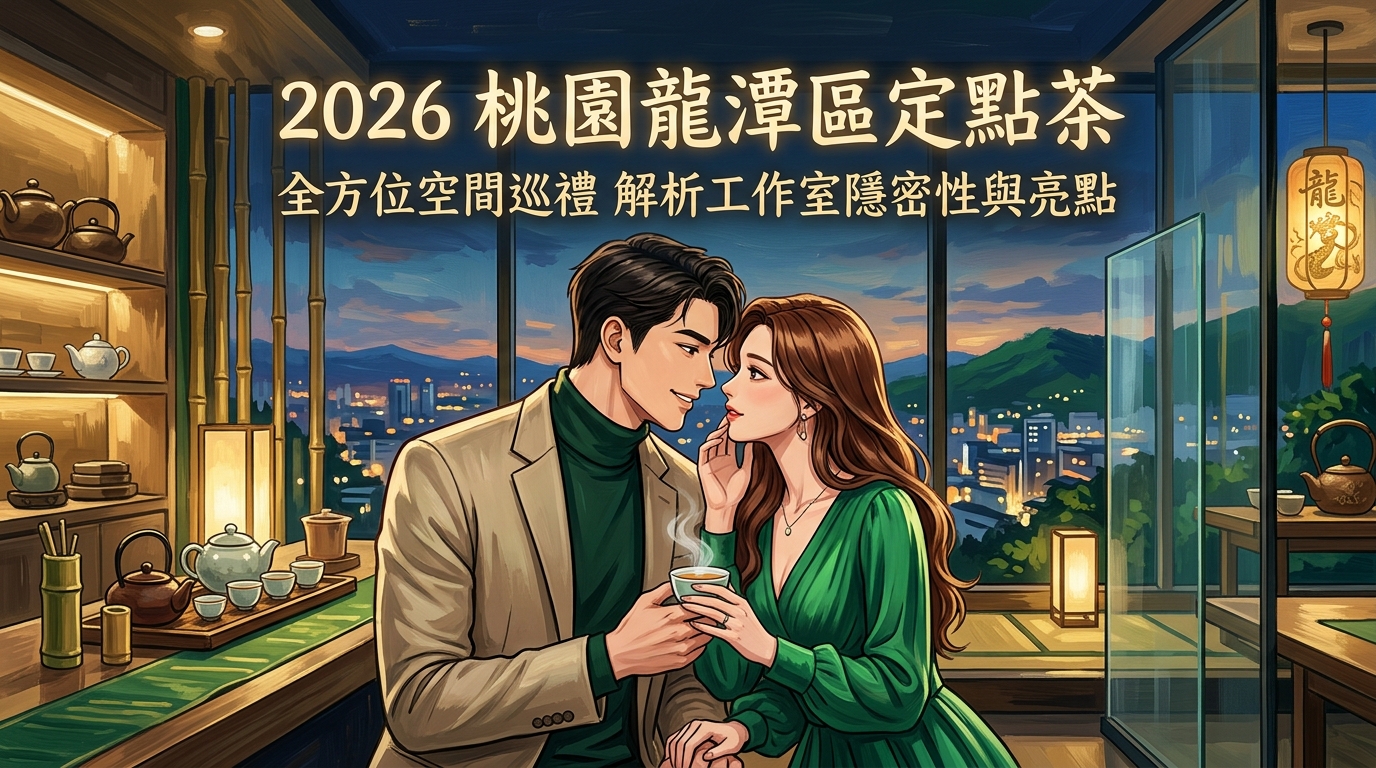 2026桃園龍潭區定點茶|全方位空間巡禮解析工作室隱密性與亮點