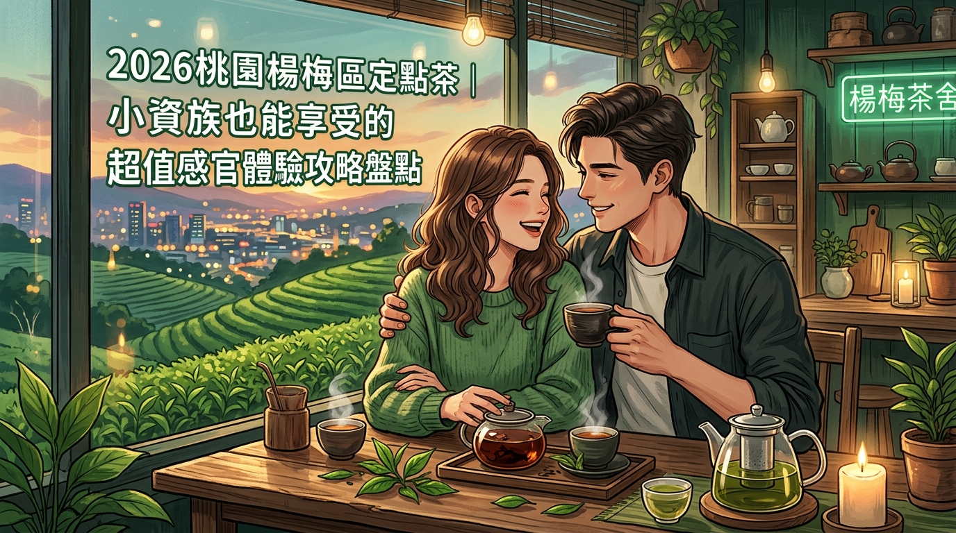 2026桃園楊梅區定點茶｜小資族也能享受的超值感官體驗攻略盤點