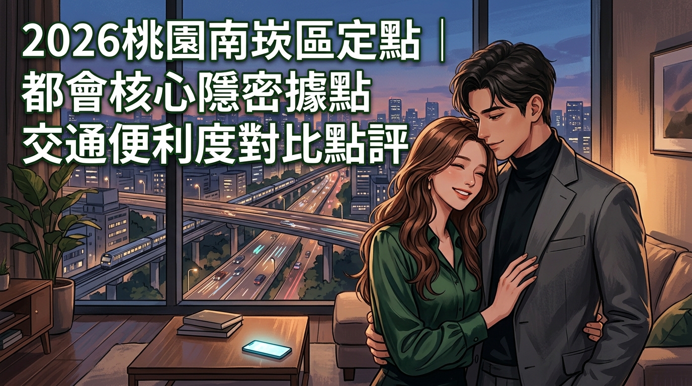 2026桃園南崁區定點｜都會核心隱密據點交通便利度對比點評