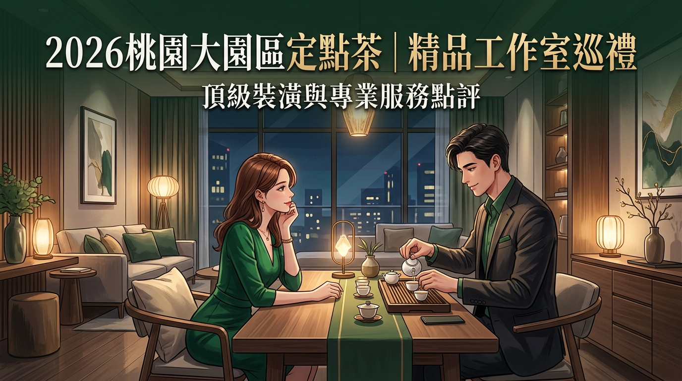 2026桃園大園區定點茶｜精品工作室巡禮頂級裝潢與專業服務點評