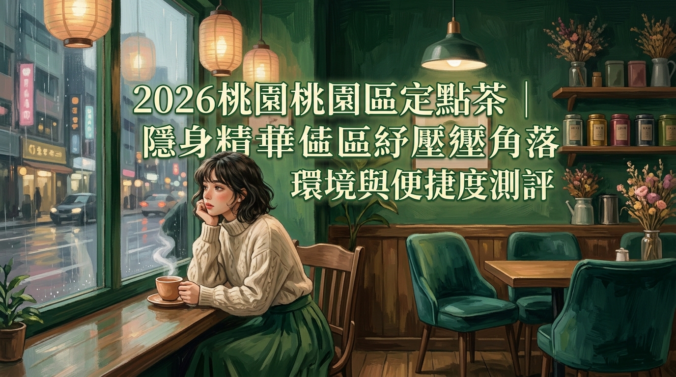 2026桃園桃園區定點茶｜隱身精華區的紓壓角落環境與便捷度測評