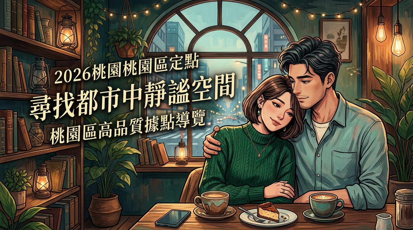 2026桃園桃園區定點|尋找都市中靜謐空間桃園區高品質據點導覽