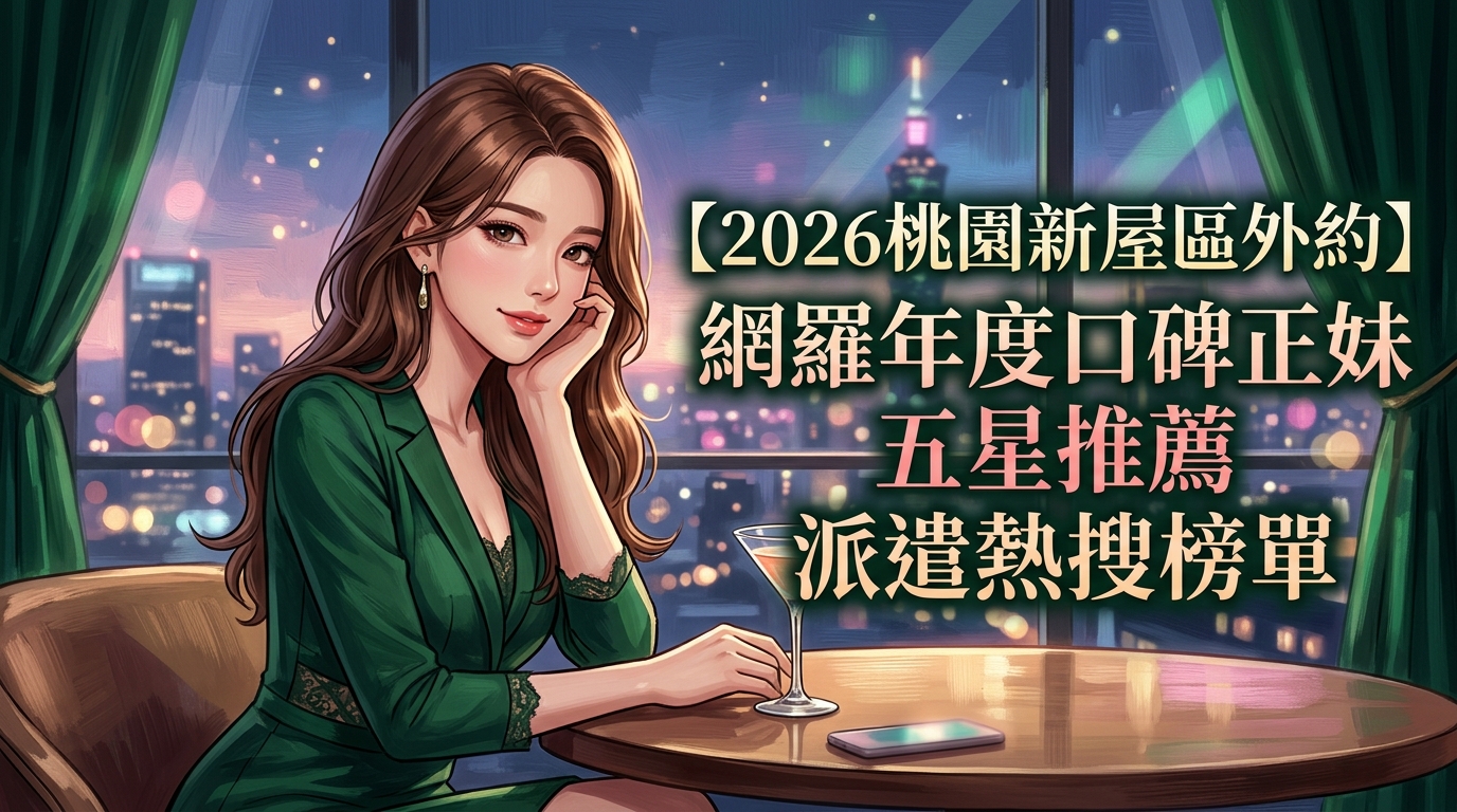 【2026桃園新屋區外約】網羅年度口碑正妹五星推薦派遣熱搜榜單