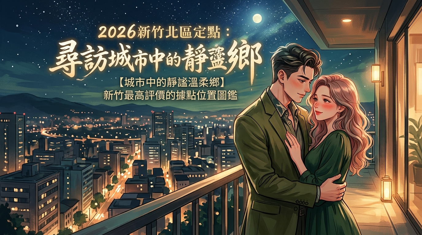 2026新竹北區定點【尋訪城市中的靜謐溫柔鄉：新竹最高評價的據點位置圖鑑】