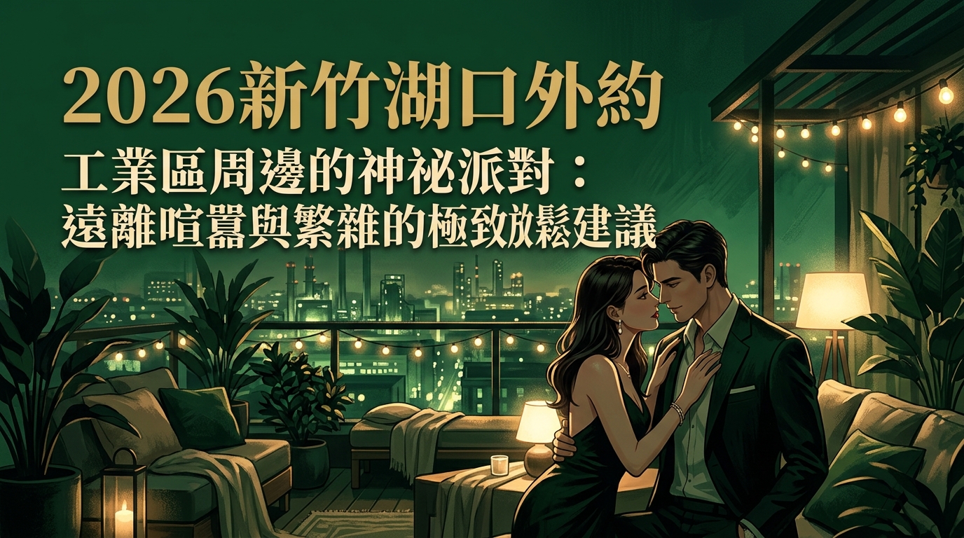 2026新竹湖口外約【工業區周邊的神祕派對:遠離喧囂與繁雜的極致放鬆建議】