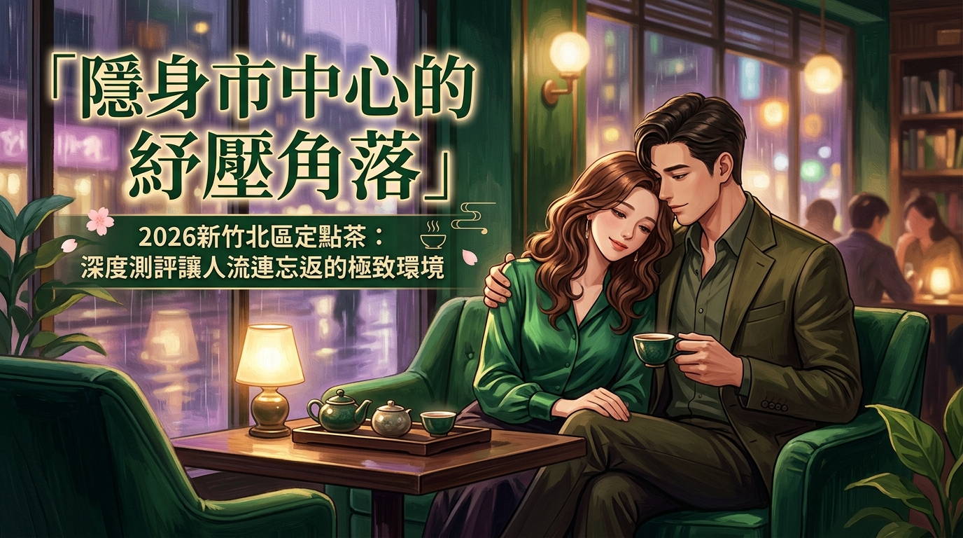 2026新竹北區定點茶【隱身市中心的紓壓角落：深度測評讓人流連忘返的極致環境】