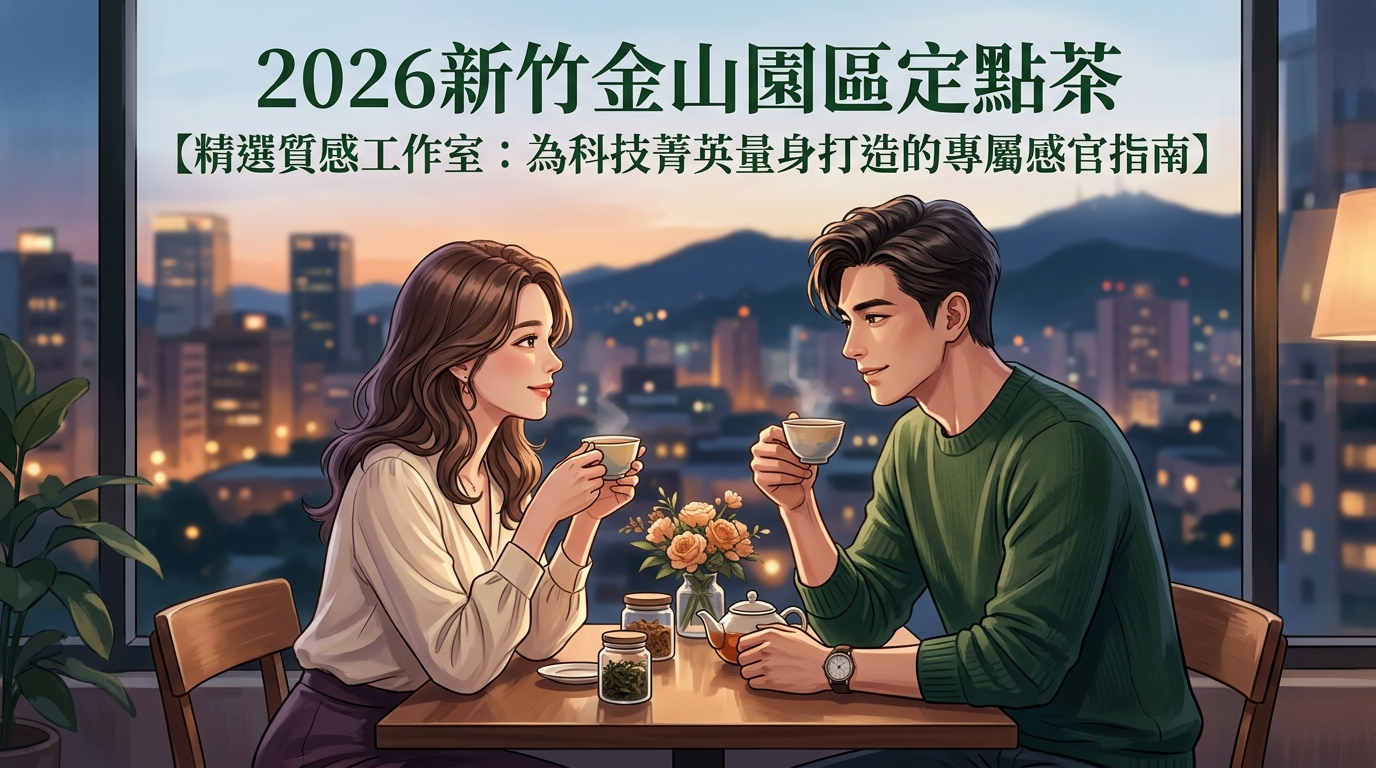 2026新竹金山園區定點茶【精選質感工作室：為科技菁英量身打造的專屬感官指南】