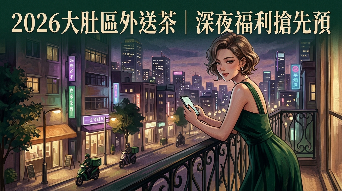 2026大肚區外送茶｜深夜福利搶先預