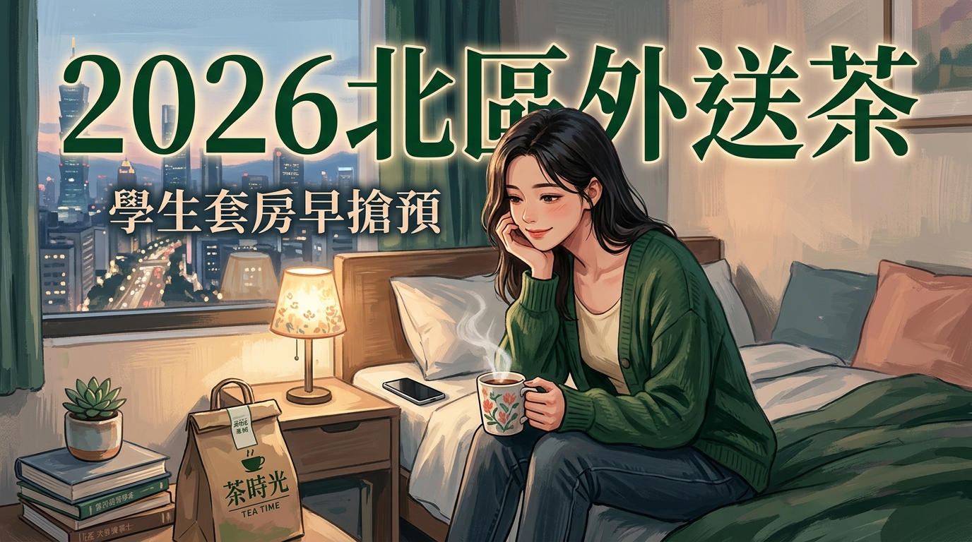 2026北區外送茶｜學生套房早搶預