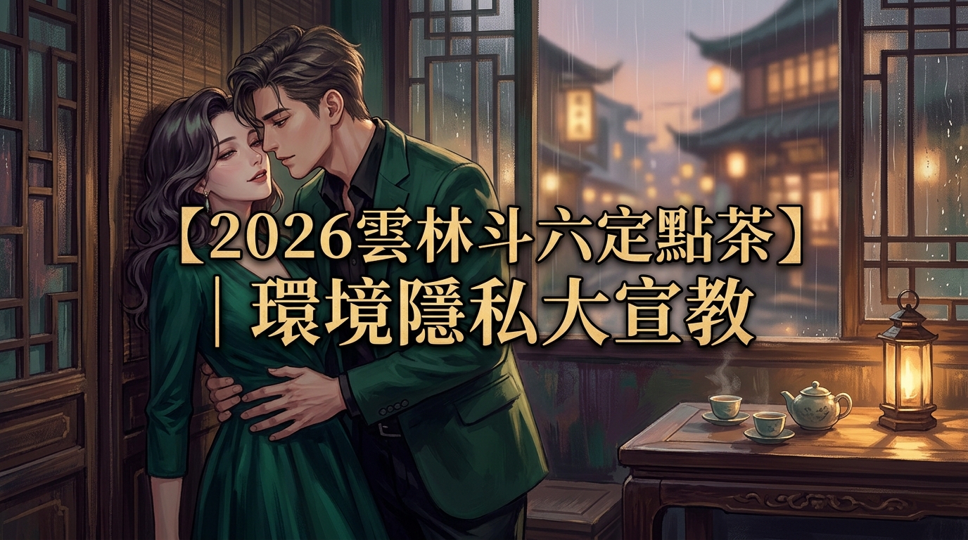 【2026雲林斗六定點茶】｜環境隱私大宣教