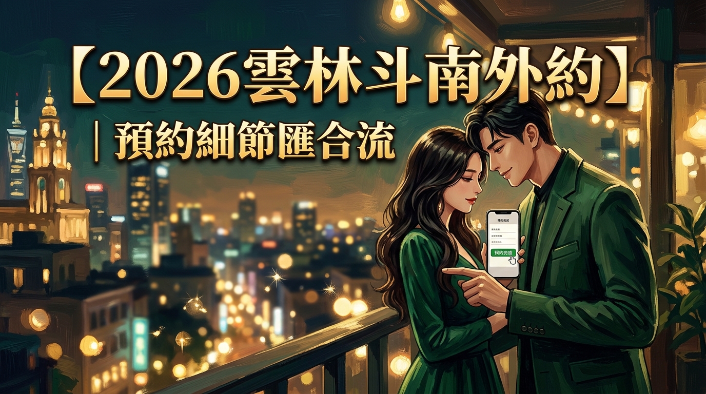 【2026雲林斗南外約】｜預約細節匯合流