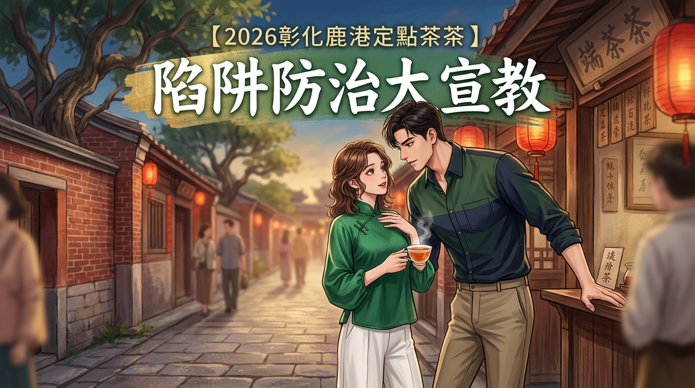 【2026彰化鹿港定點茶】｜陷阱防治大宣教