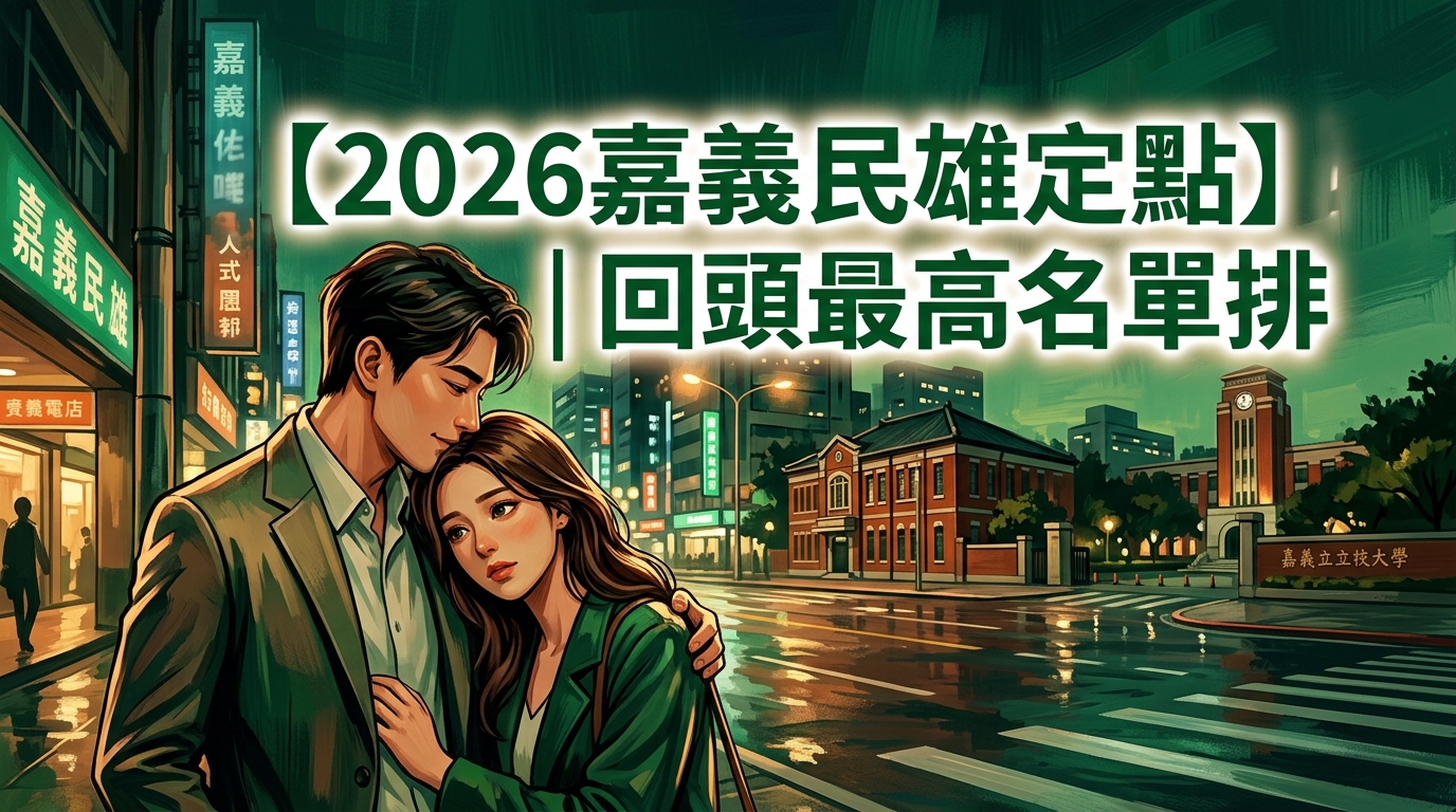 【2026嘉義民雄定點】｜回頭最高名單排