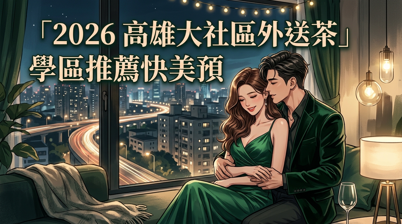 【2026高雄大社區外送茶】｜學區推薦快美預