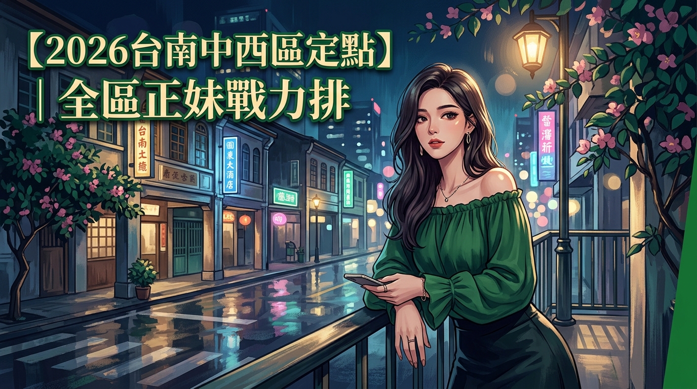 【2026台南中西區定點】｜全區正妹戰力排