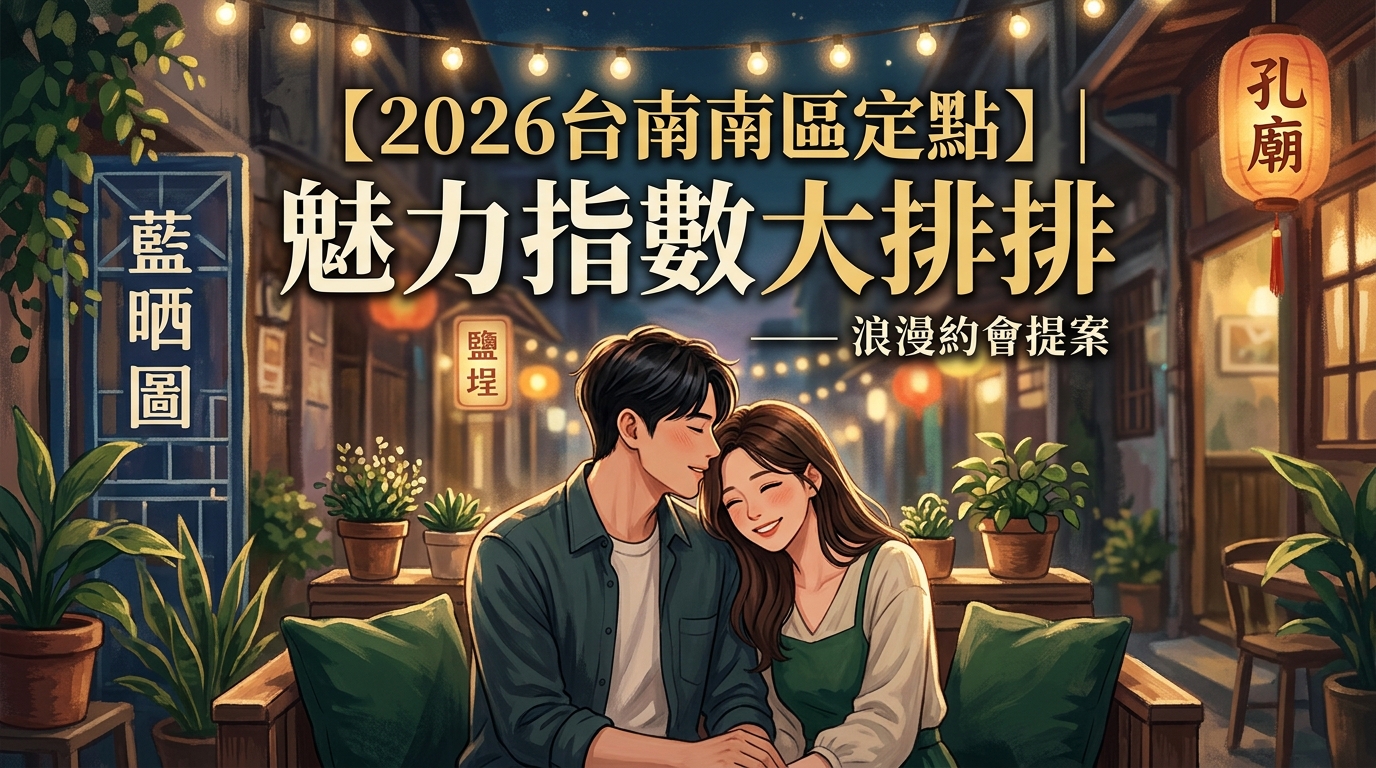 【2026台南南區定點】｜魅力指數大排排