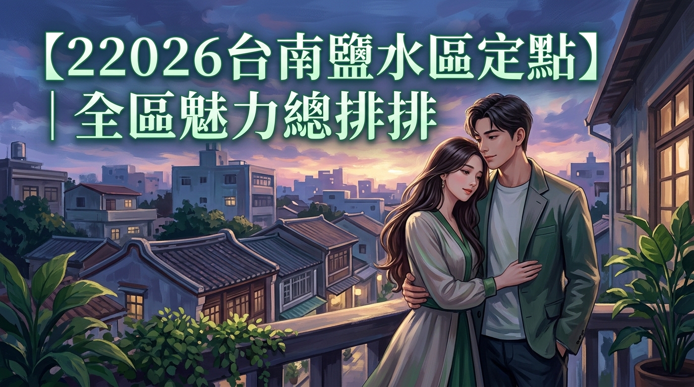【2026台南鹽水區定點】｜全區魅力總排排