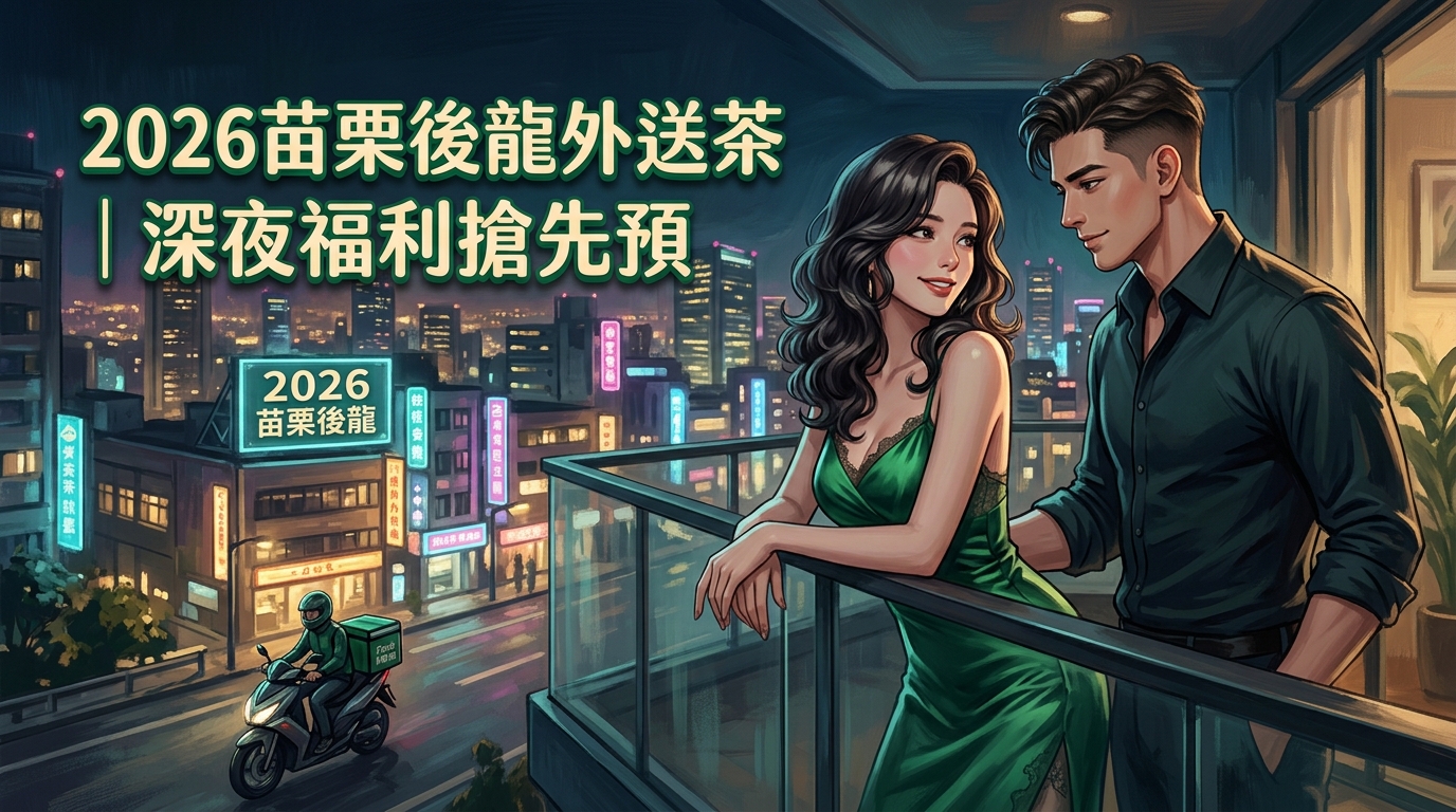 2026苗栗後龍外送茶｜深夜福利搶先預