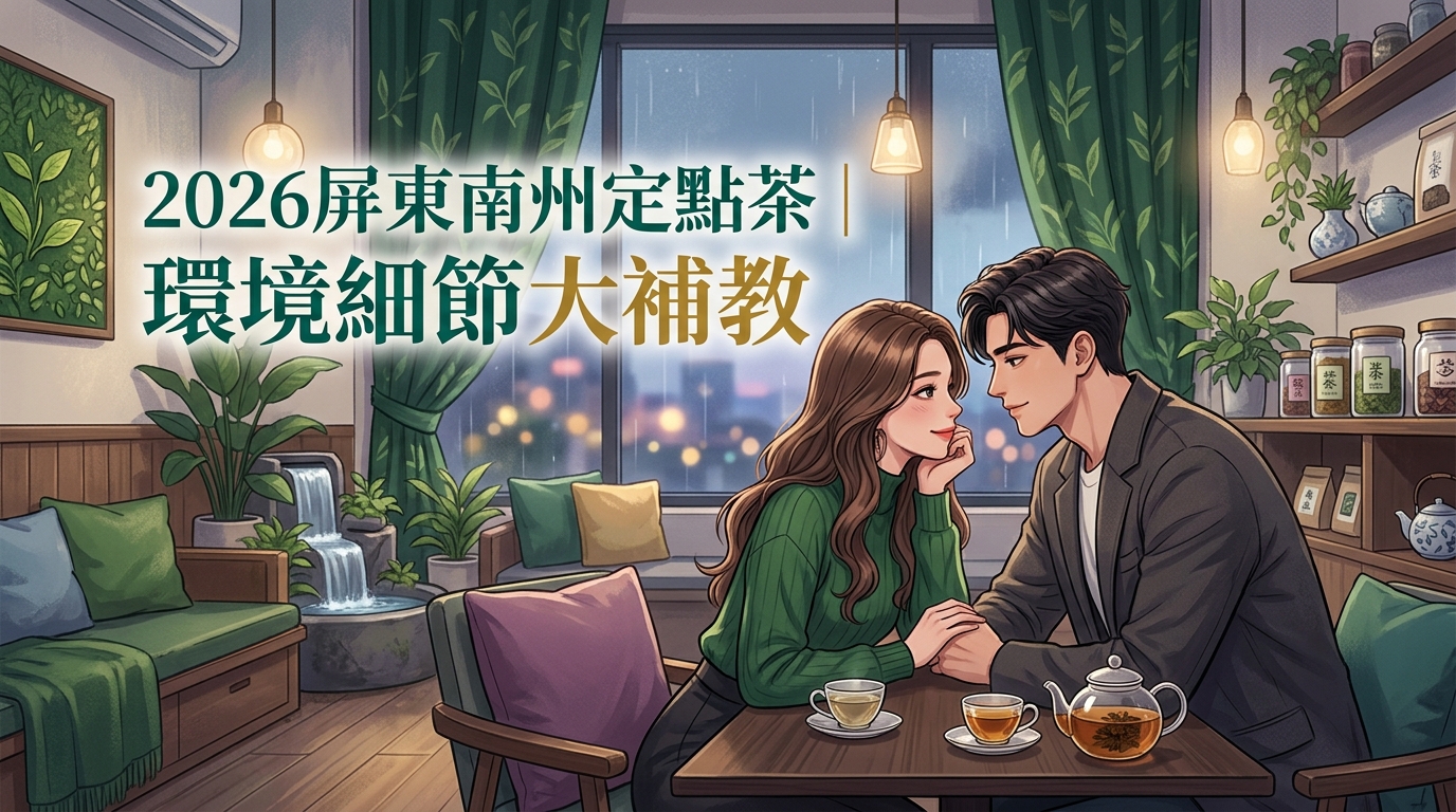 2026屏東南州定點茶｜環境細節大補教