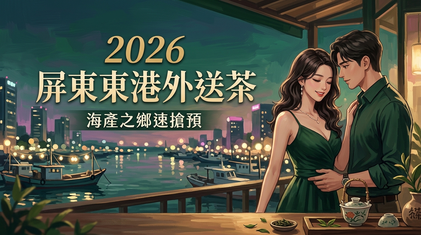 2026屏東東港外送茶｜海產之鄉速搶預