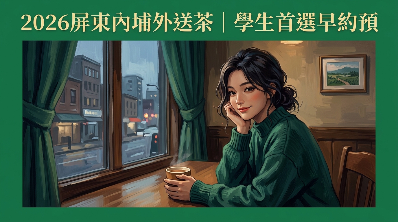 2026屏東內埔外送茶｜學生首選早約預