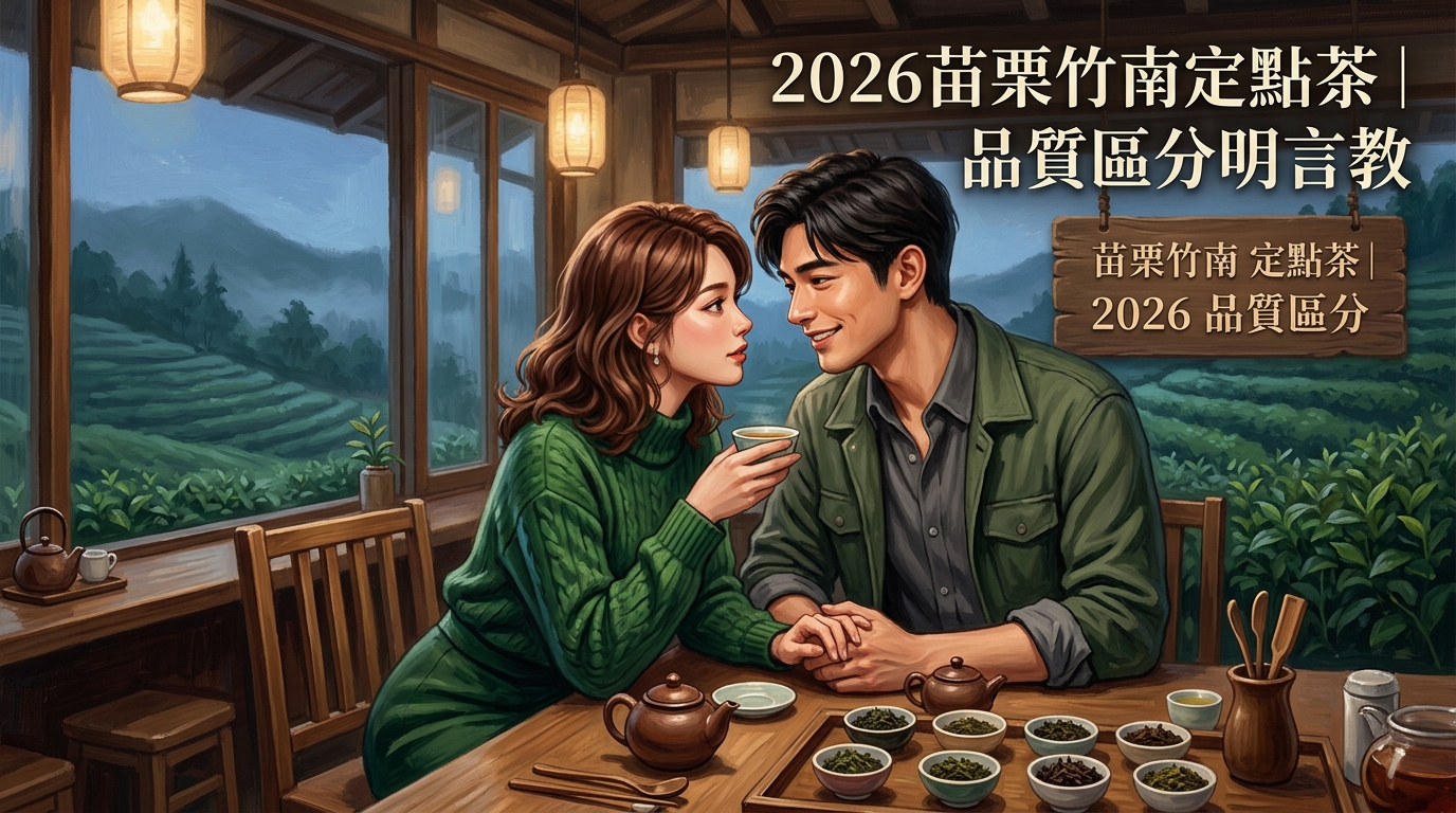 2026苗栗竹南定點茶｜品質區分明言教