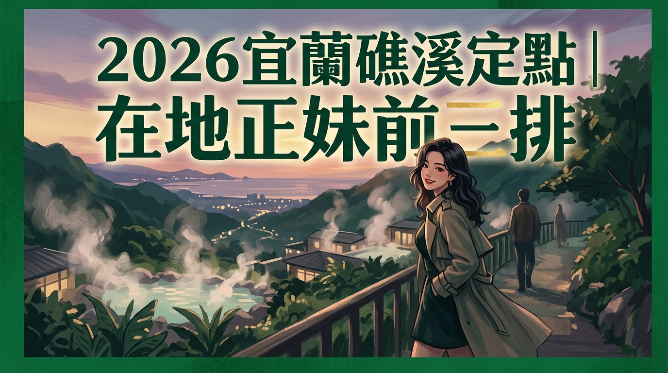 2026宜蘭礁溪定點|在地正妹前三排