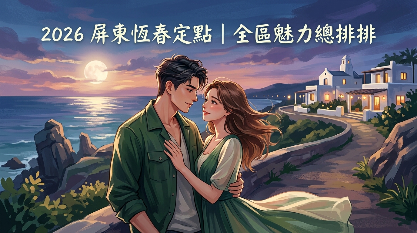 2026屏東恆春定點｜全區魅力總排排