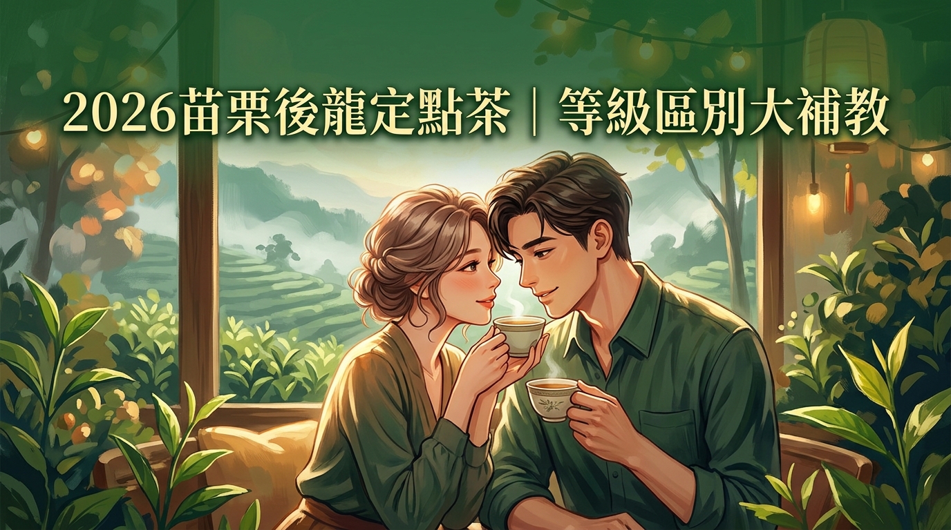 2026苗栗後龍定點茶|等級區別大補教