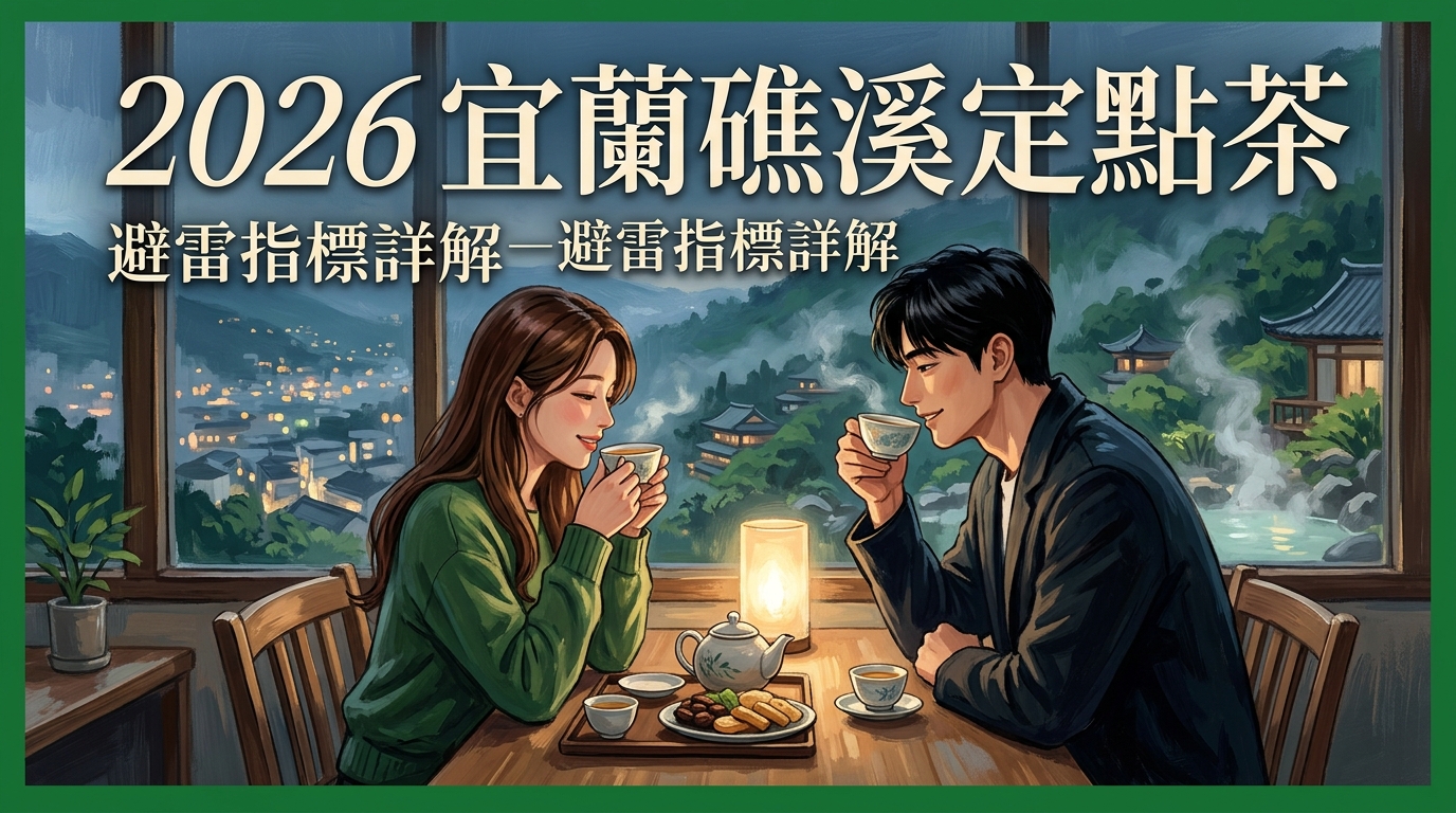 2026宜蘭礁溪定點茶｜避雷指標詳解教