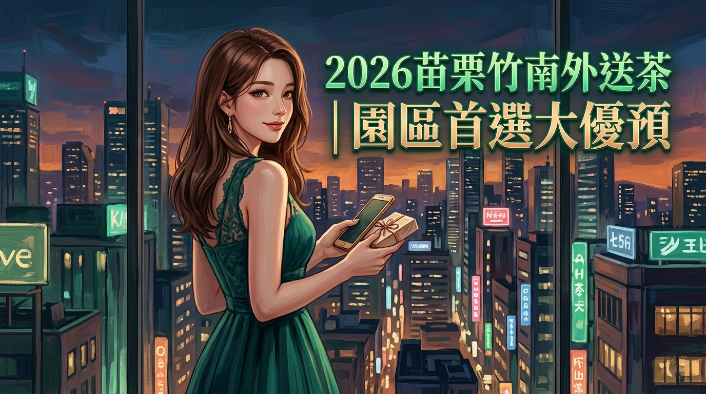 2026苗栗竹南外送茶｜園區首選大優預