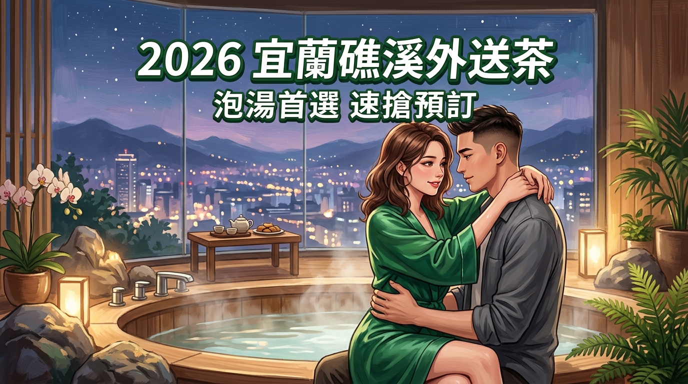 2026宜蘭礁溪外送茶｜泡湯首選速搶預