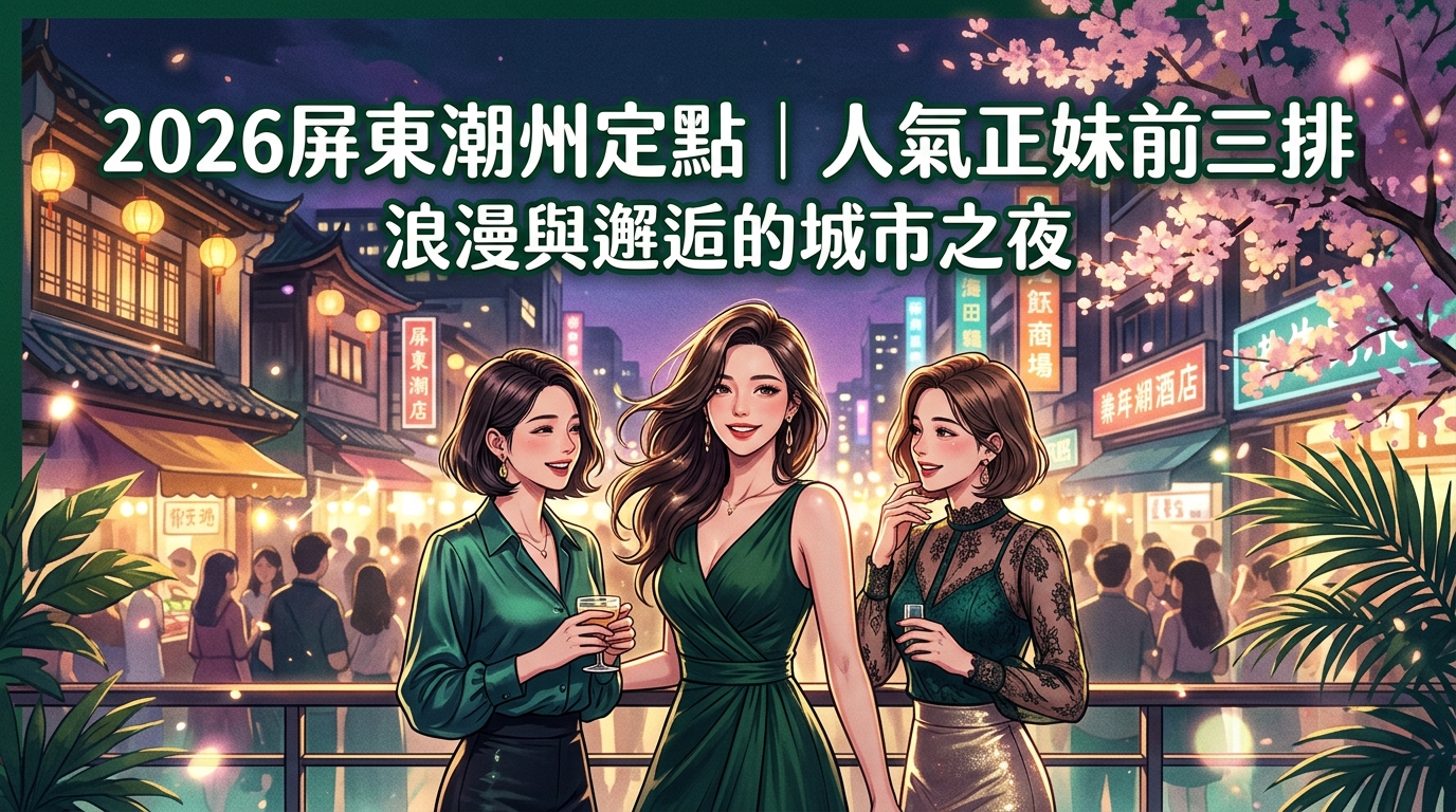 2026屏東潮州定點｜人氣正妹前三排