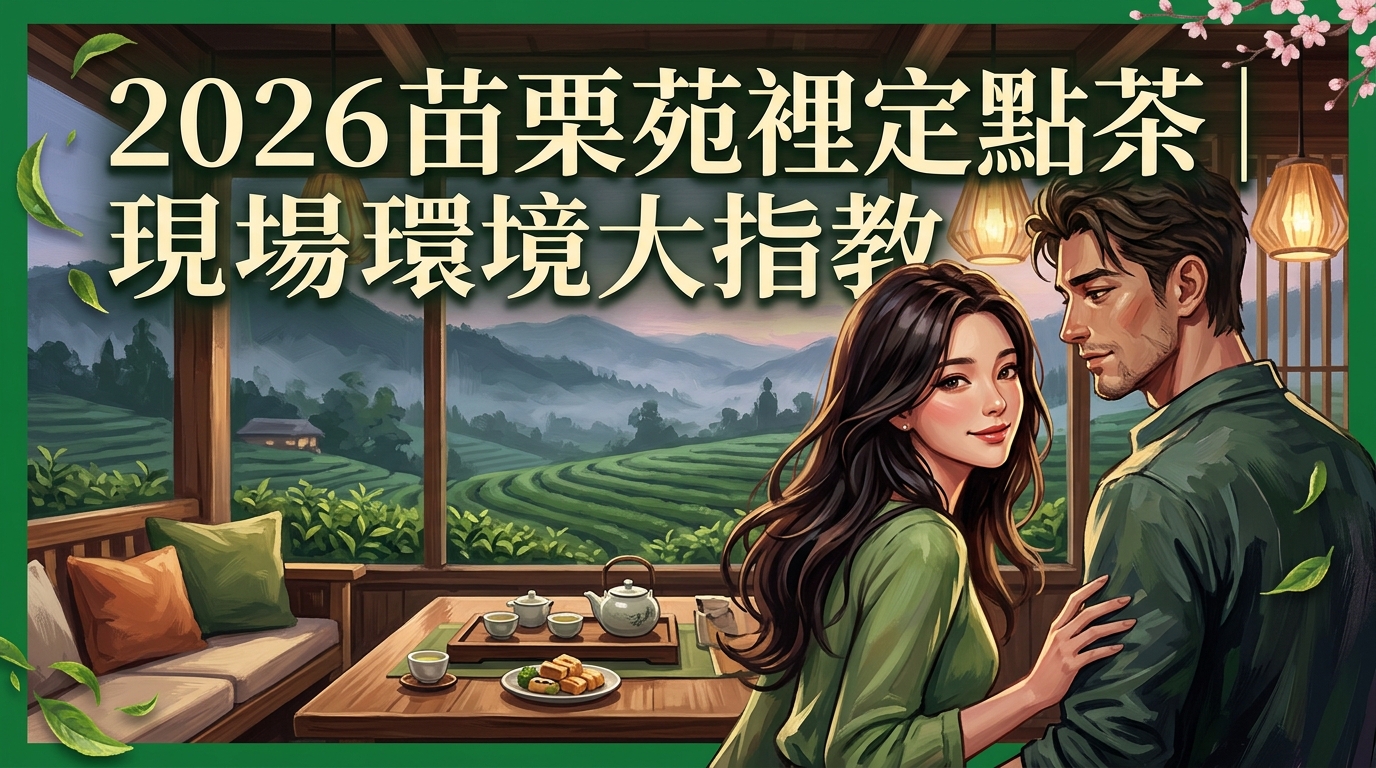 2026苗栗苑裡定點茶｜現場環境大指教