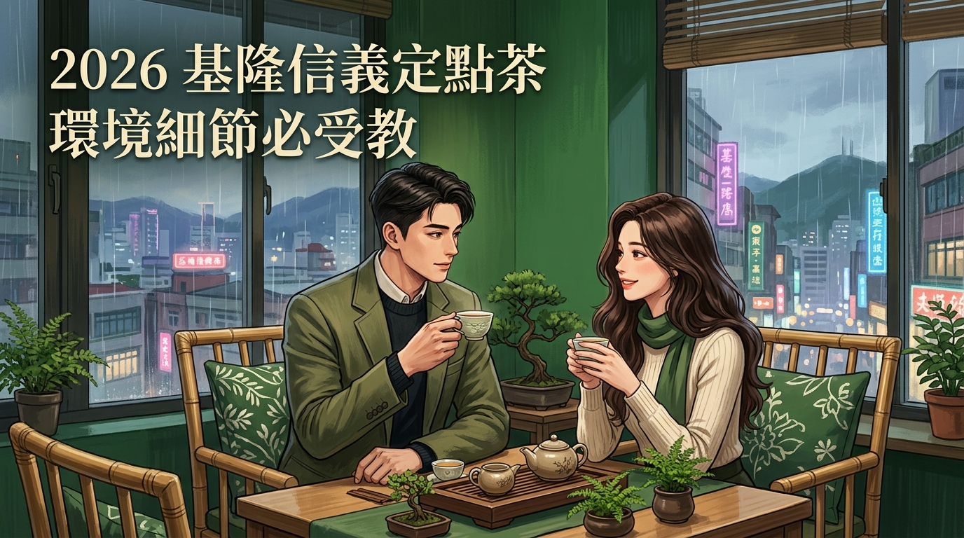 2026基隆信義定點茶|環境細節必受教